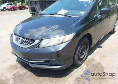 2014 Honda Civic Lx из США, поврежденный, VIN 19XFB2F51EE043327